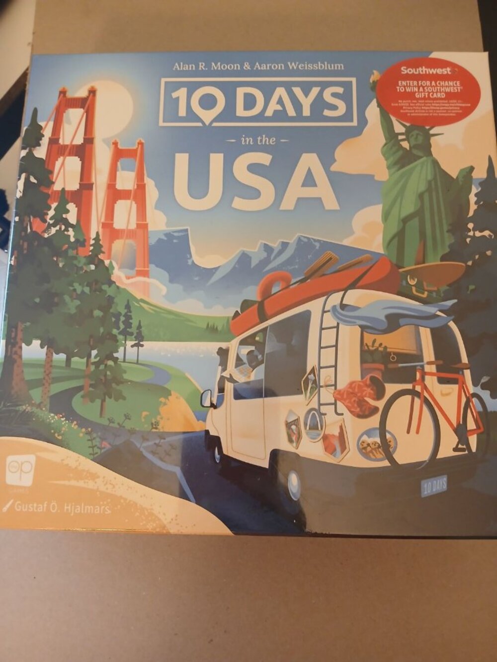 10 Days In The USA Game NWT